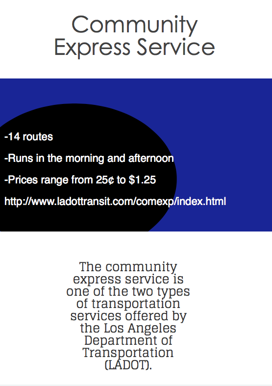 Community Express Graph